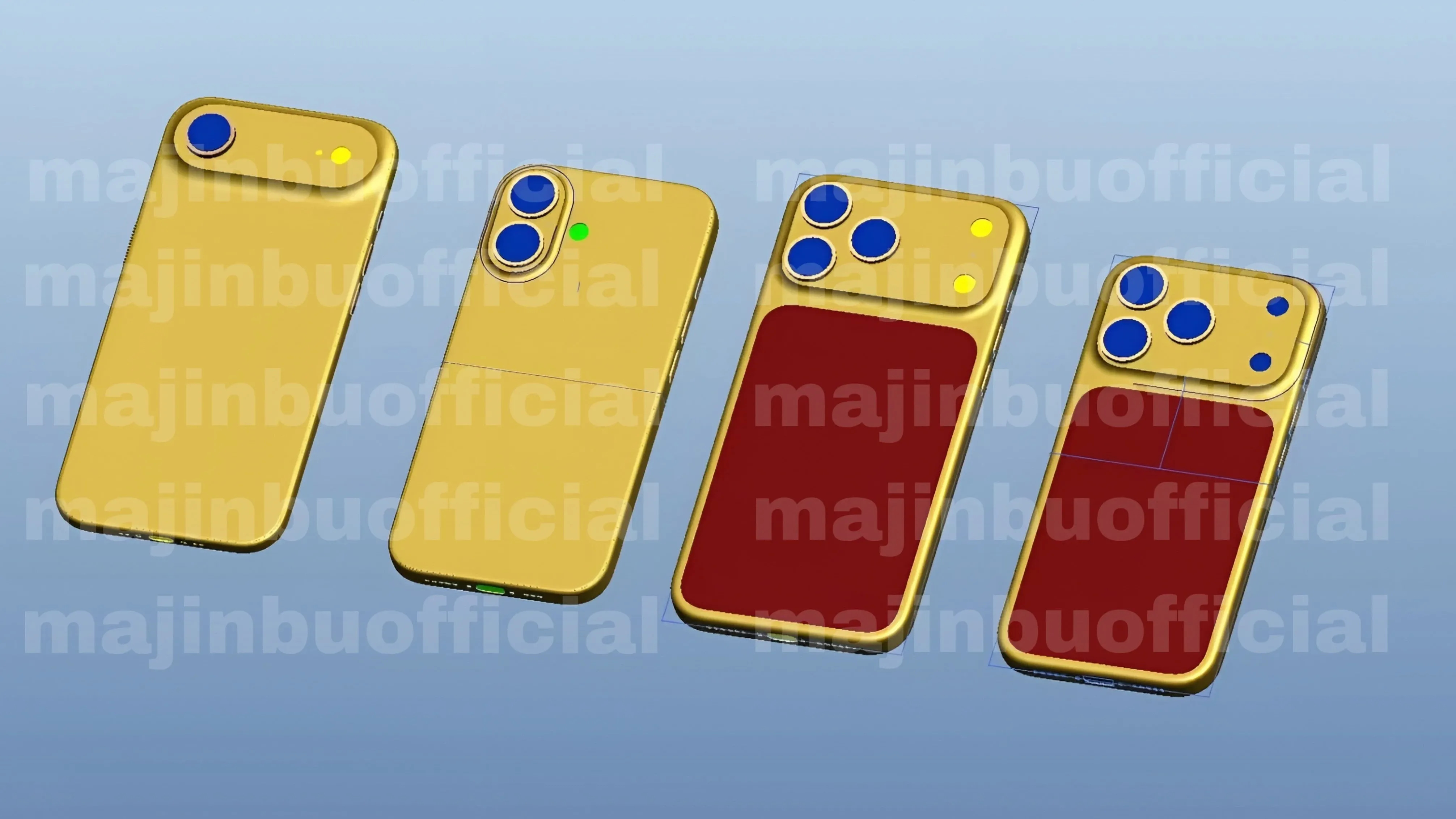 Apple iPhone 17全系四機CAD諜照流出　設計變化迎來轉變