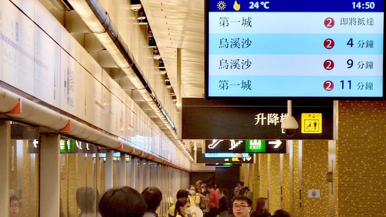 屯門綫會加密班次。(鍾式明攝)