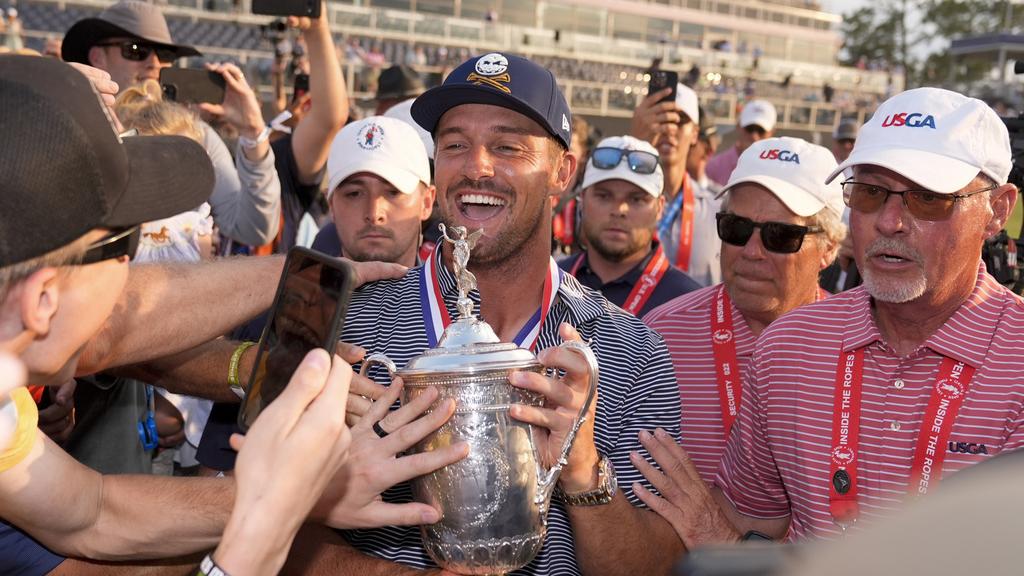 高爾夫球大滿貫項目的美國公開賽冠軍。(美聯社)