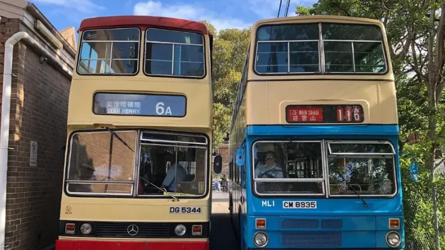 悉尼巴士博物館舉行一年一度的香港巴士日體驗活動。（悉尼巴士博物館）