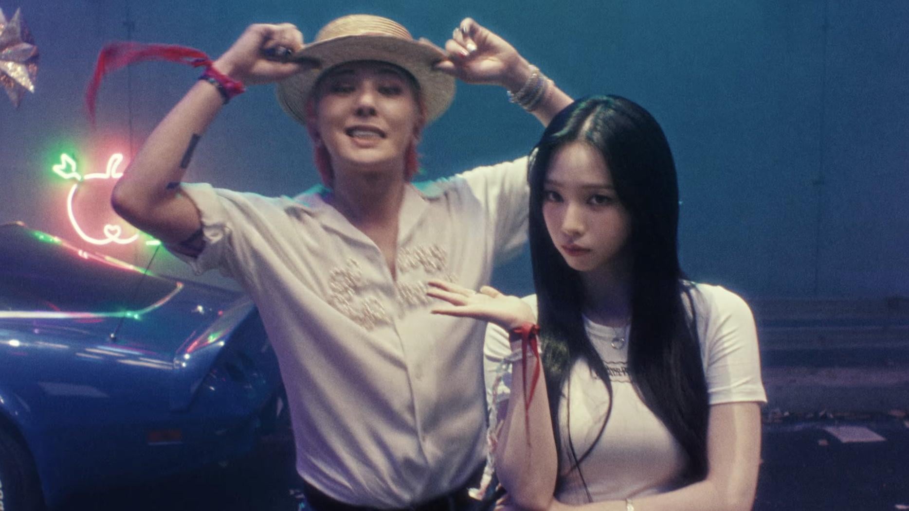 GD新歌大唱國語歌詞 新MV與Karina@aespa同框鬥舞成亮點(有片) 