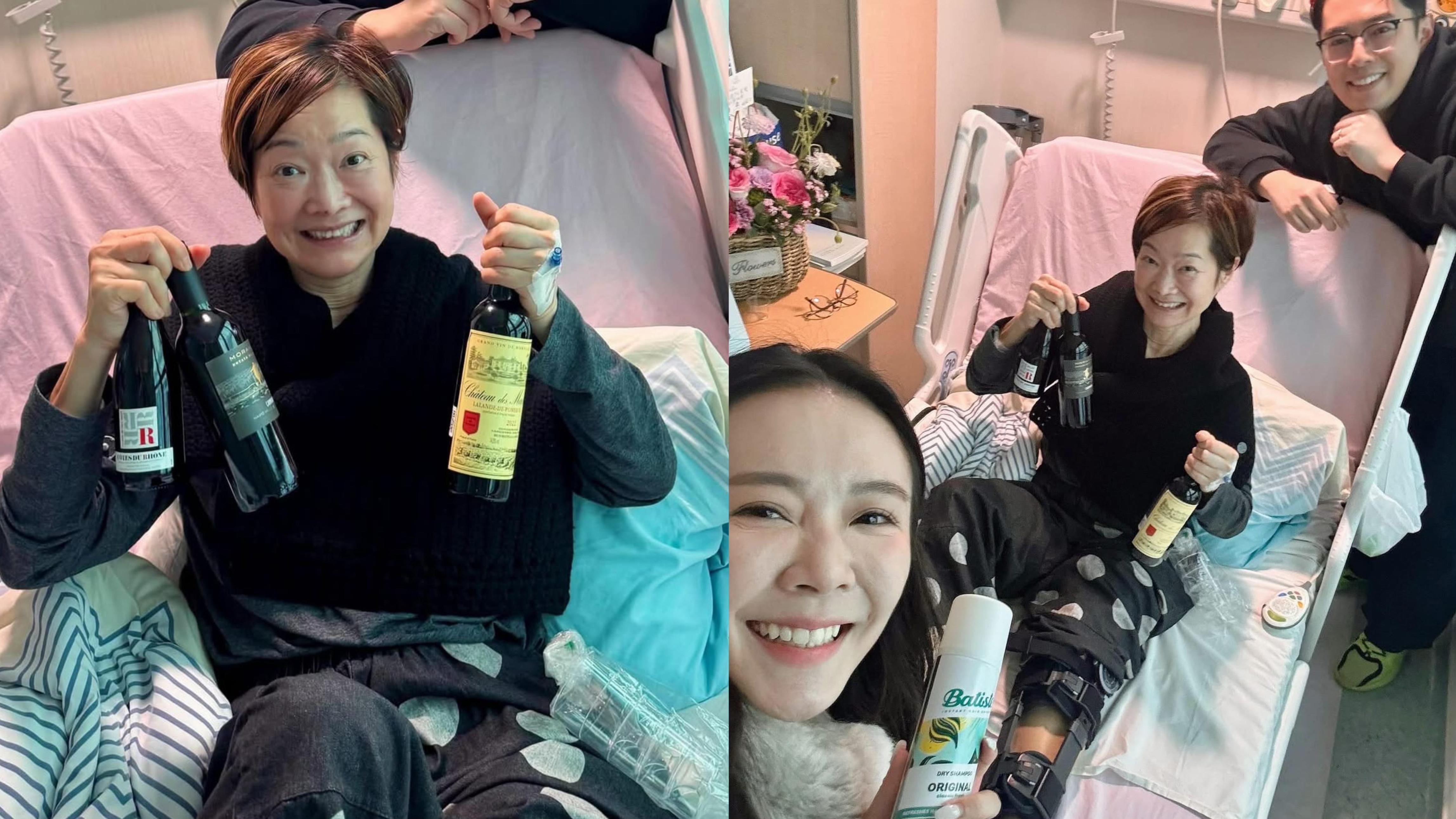 61歲譚玉瑛「斷腳」入院 自爆跑樓梯出事 