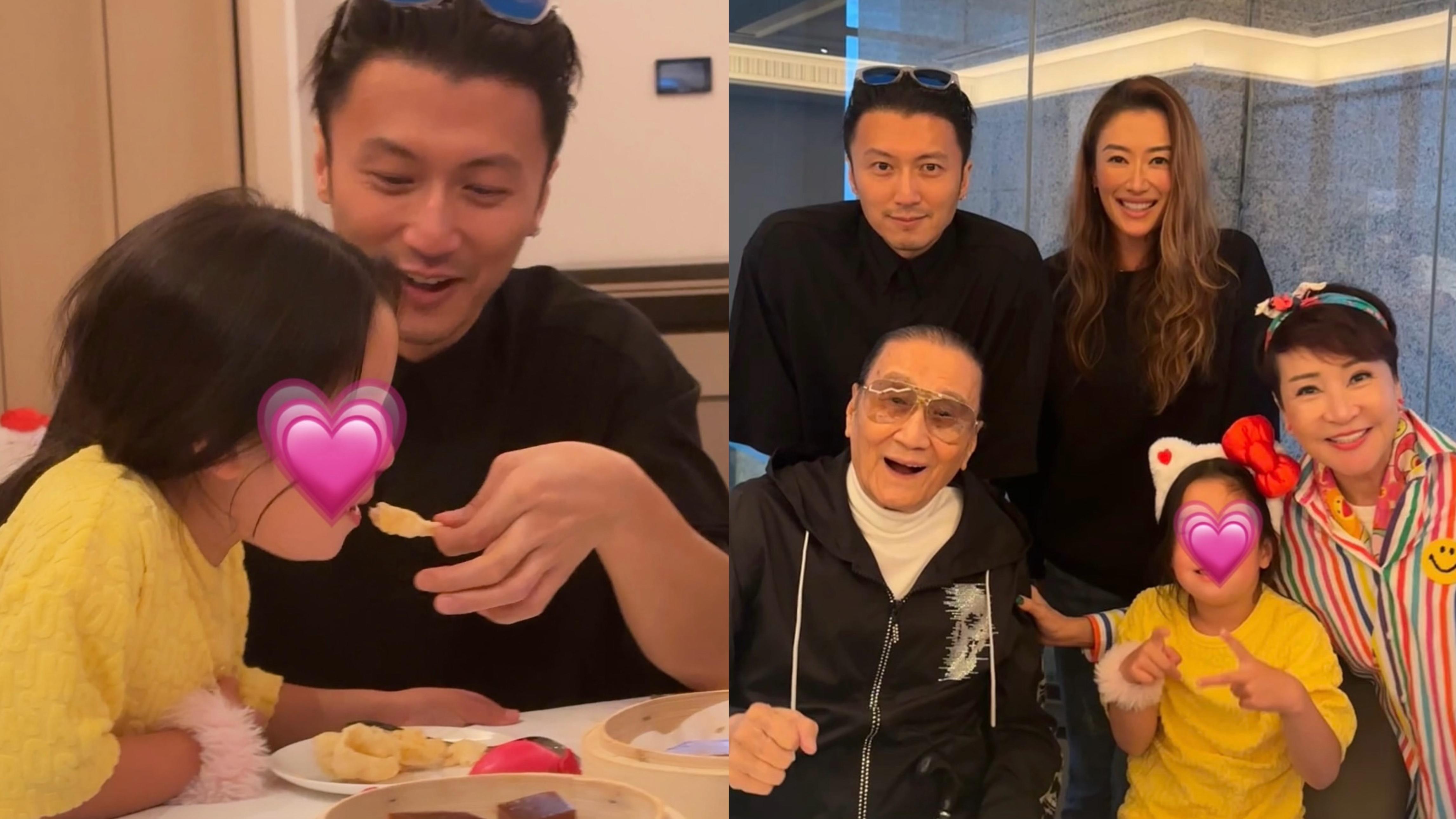 婷婷女兒6歲生日晒全家福  霆鋒孖外甥互動場面溫馨  