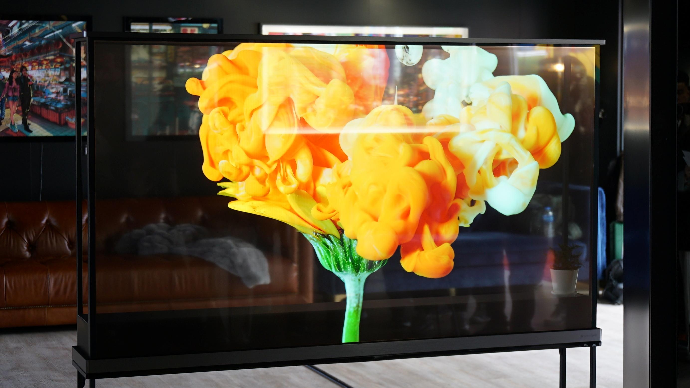 LG推出全球首部透明4K OLED電視　懸浮影像銳利鮮明超震撼
