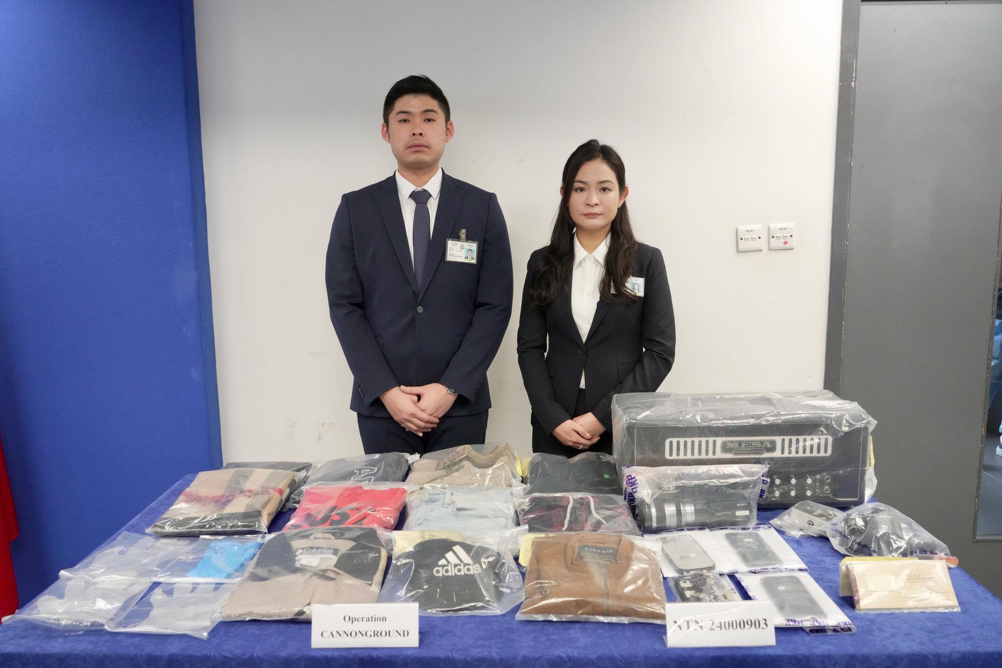 警搗彈票黨集團拘10人，涉28宗網購騙案46萬騙款。