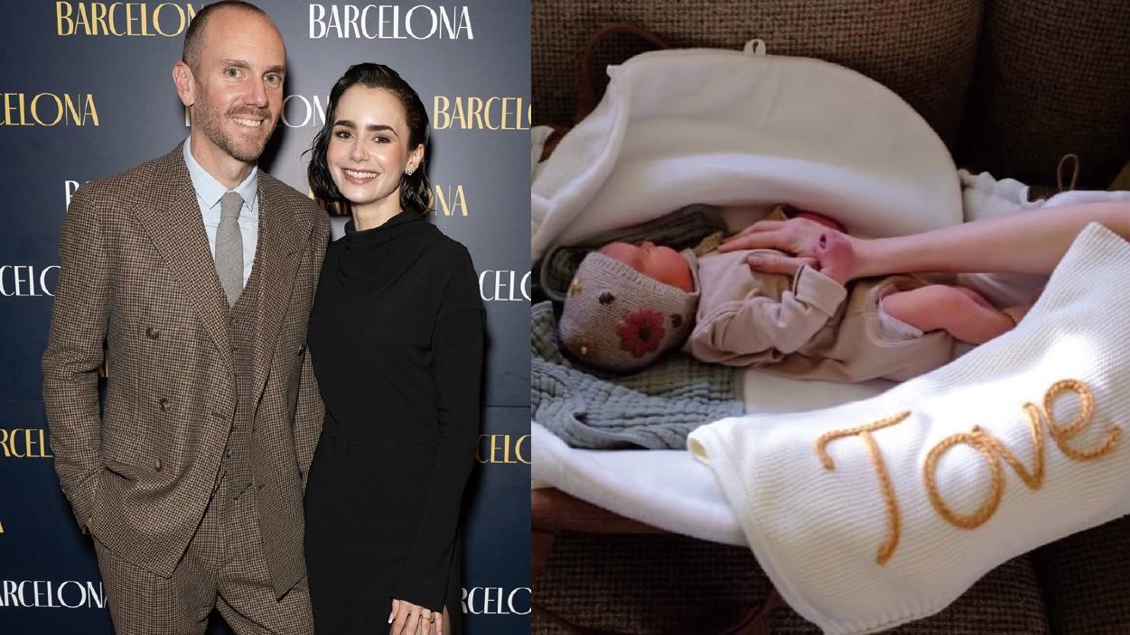 Lily Collins多謝剛出世女兒的代孕媽被轟 導演丈夫Charlie McDowell回應獲大讚