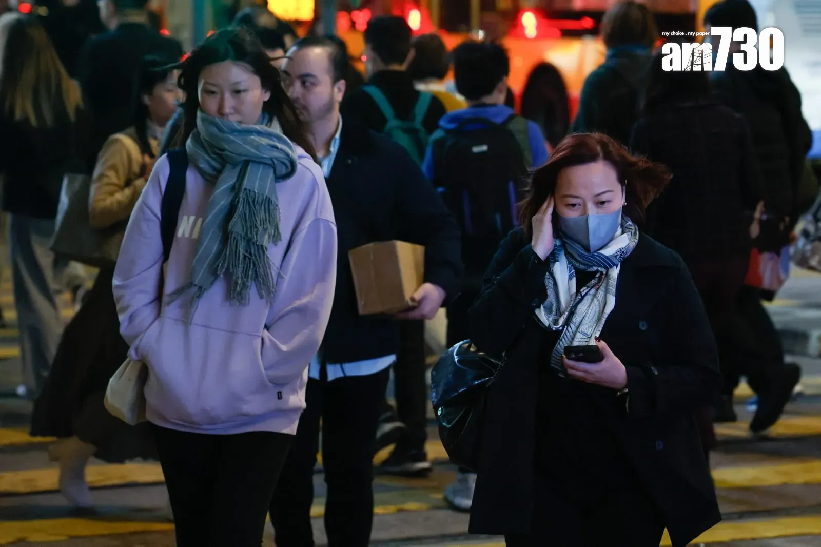 天氣｜本港市區今晚最低13度  天文台：屆時會發出寒冷天氣警告。（資料圖片）