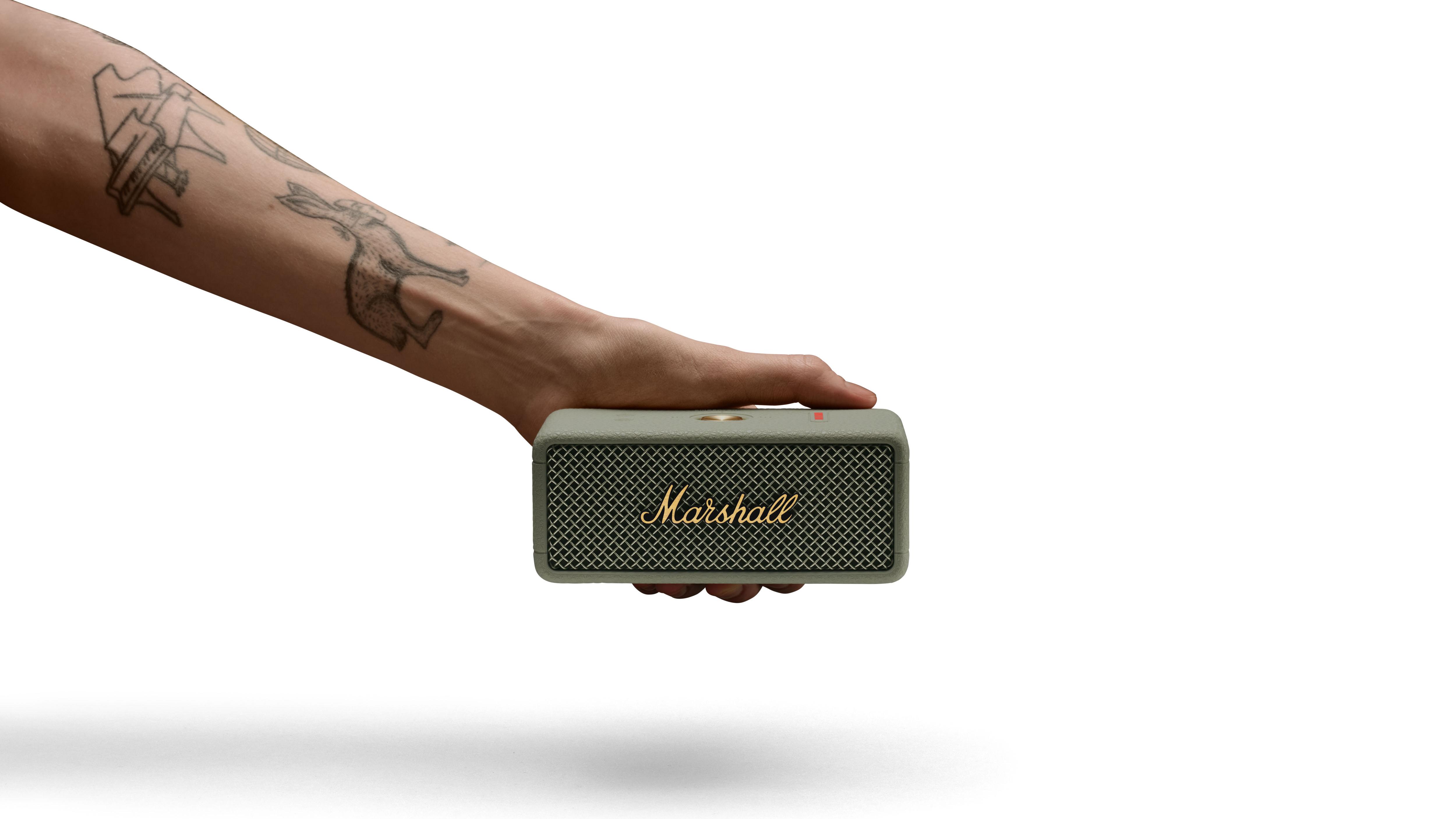 Marshall Emberton III藍牙喇叭新款　限定草灰綠色吸睛