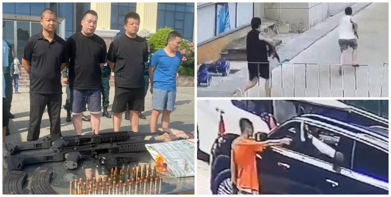 柬埔寨金邊國際機場附近有兩批中國公民衝突，有人使用AK47步槍、仿製短槍等武器射擊另一方，所幸並未造成人員傷亡，涉案5名中國人已被當地法院提控羈押。(網上圖片)