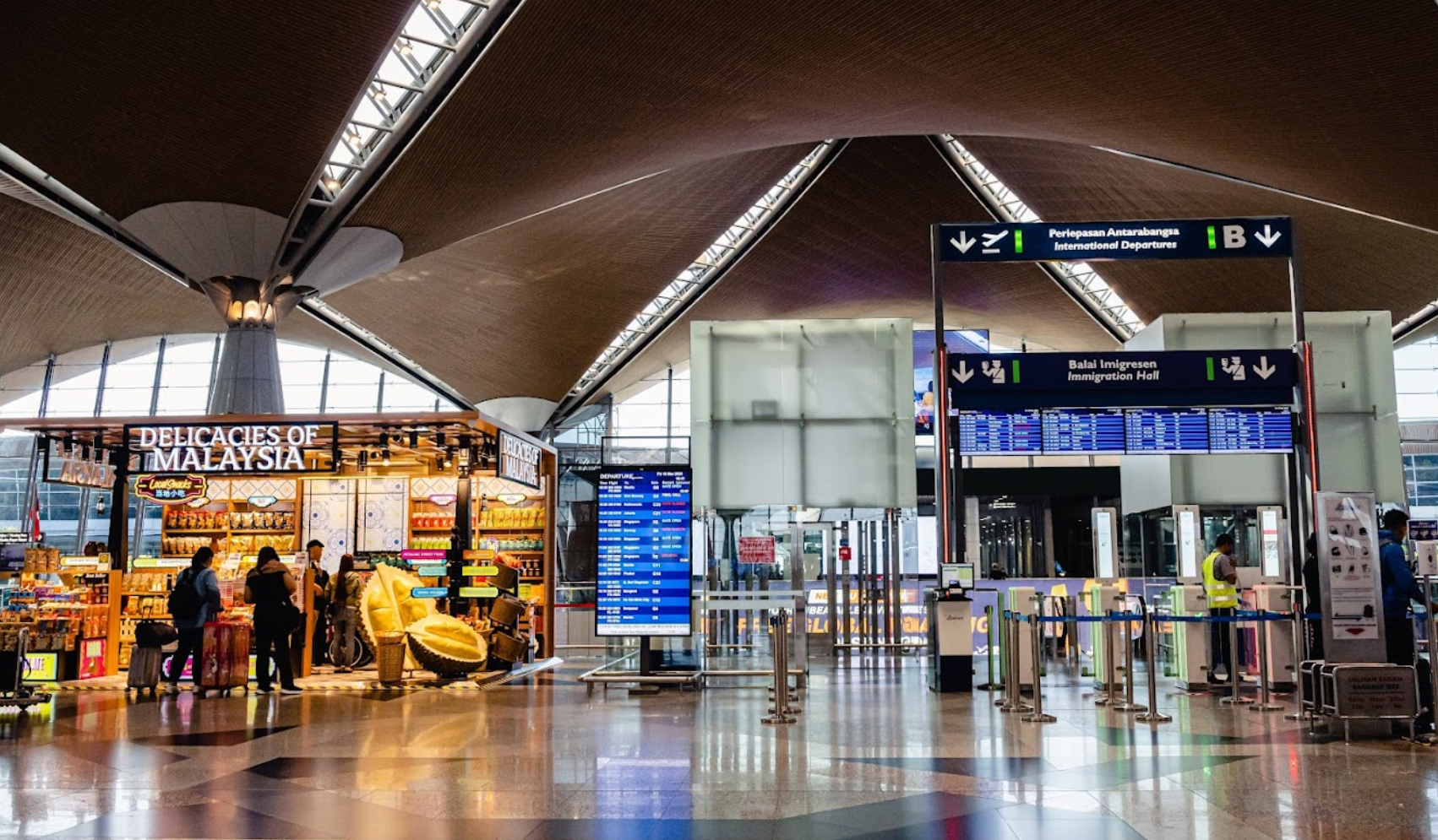 馬來西亞吉隆坡國際機場(網上圖片)