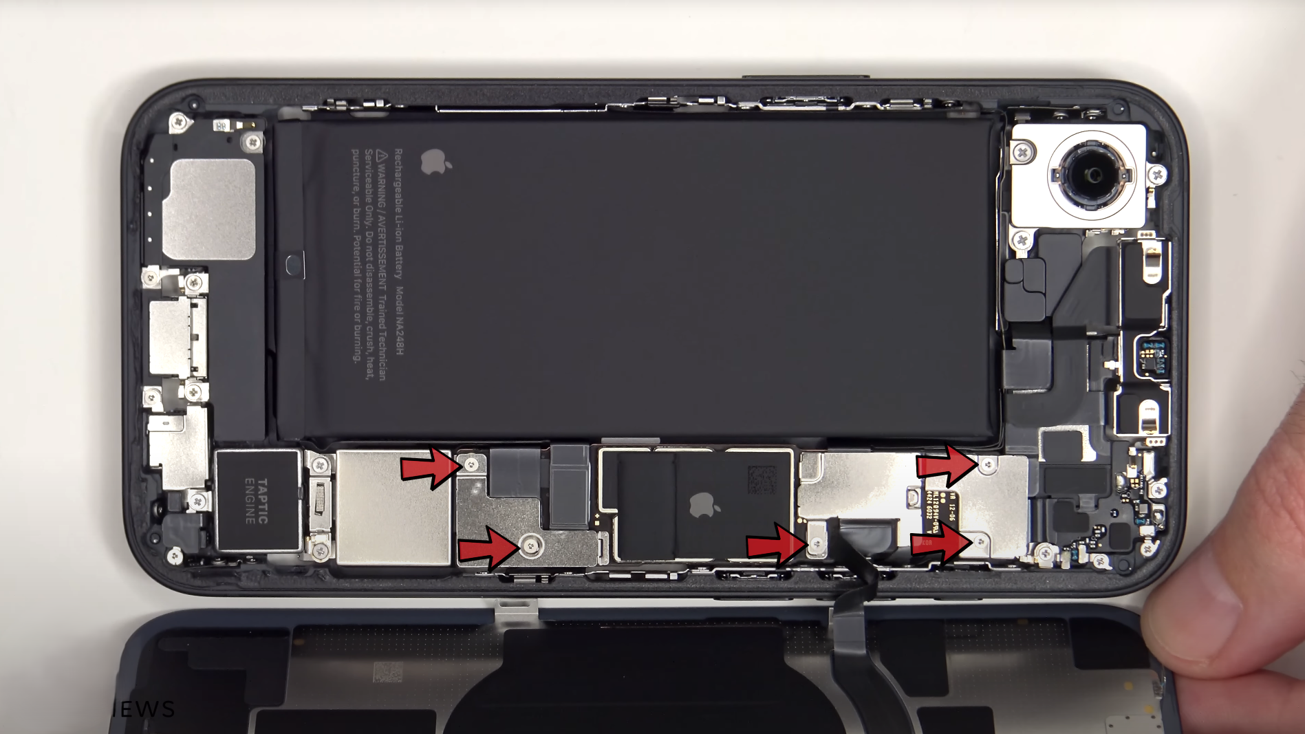 iPhone 16e 拆機影片流出　整齊內部結構、一規格比想像中更好