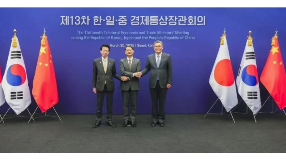 特朗普對等關稅即將殺到 中日韓決定聯合應對︰將加強供應鏈合作