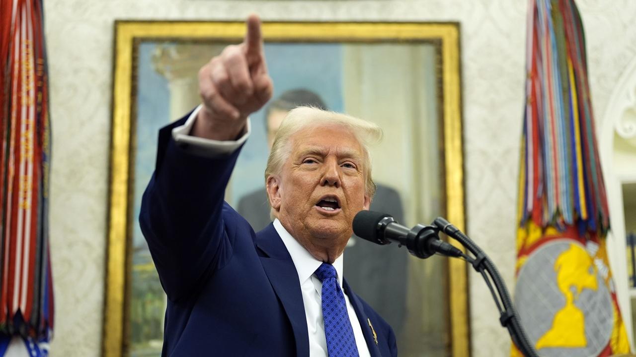 俄烏戰爭，特朗普將在國會演說，據報將公布美烏礦產協議。(AP)