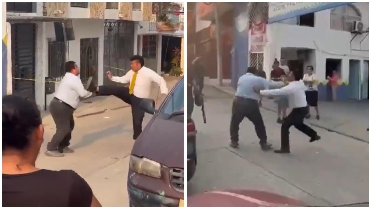 世界難撈，2殯葬男亮刀搶屍體，險釀多一宗喪事。(X)