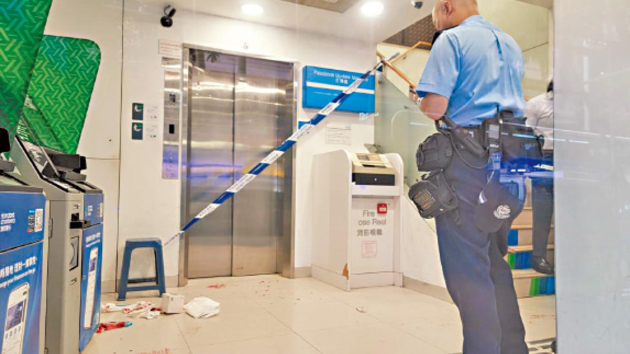 兩賊圖劫載百萬外幣行李箱 事主反抗浴血力保不失