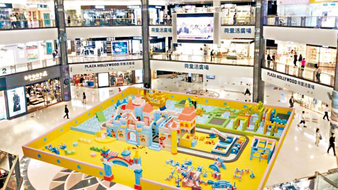 荷里活廣場引進Kiztopia積木城堡王 復活節登場 全港最大