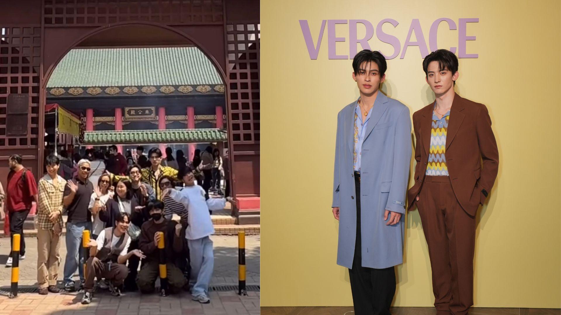 泰星Pond Naravit單拖來港吸金 去完車公廟現身尖沙咀見粉絲