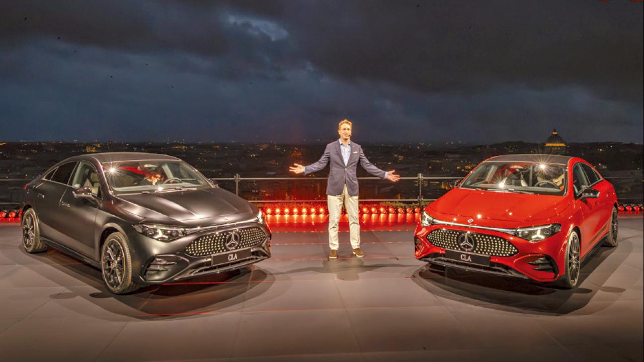 平治發表全新CLA電動車 專有AI及新一代MBUX系統更智能
