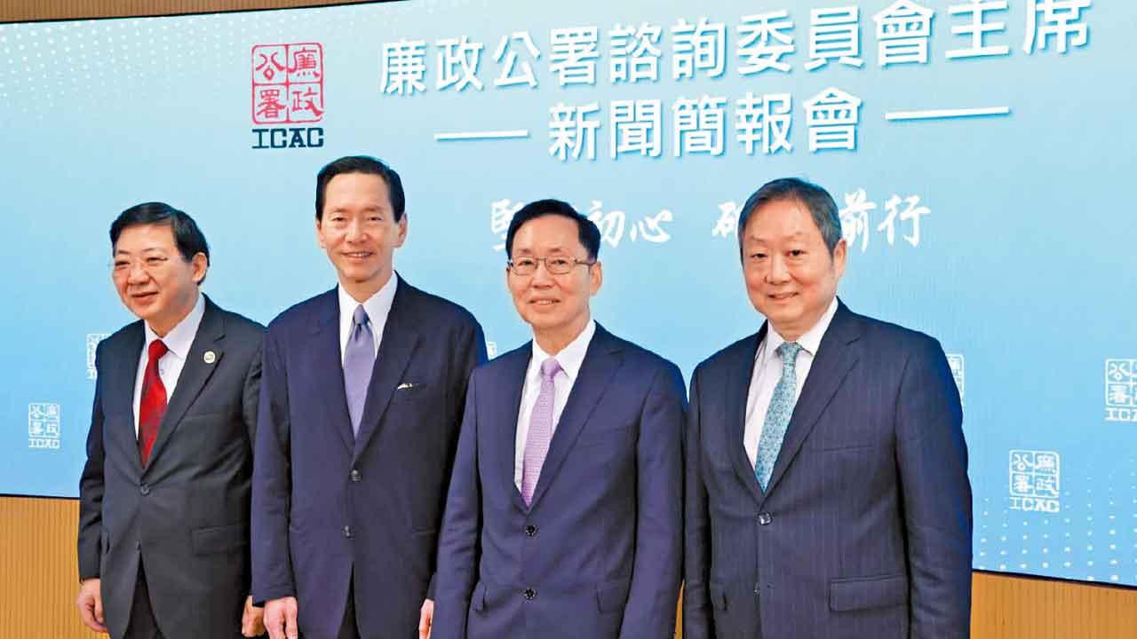 廉署接2058貪污投訴 按年升3% 涉政府部門增6%