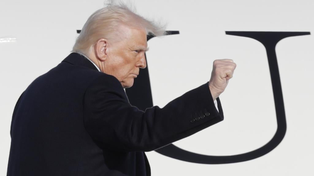 特朗普上任後多項政策引起極大爭議。(美聯社)