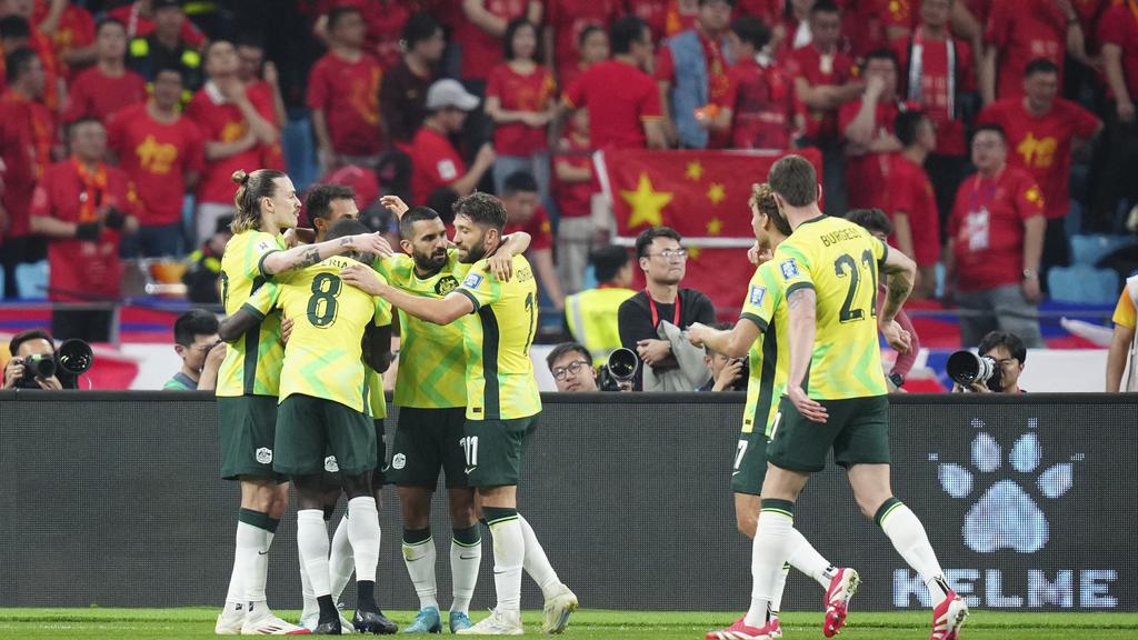 澳洲作客2:0贏中國。(美聯社)