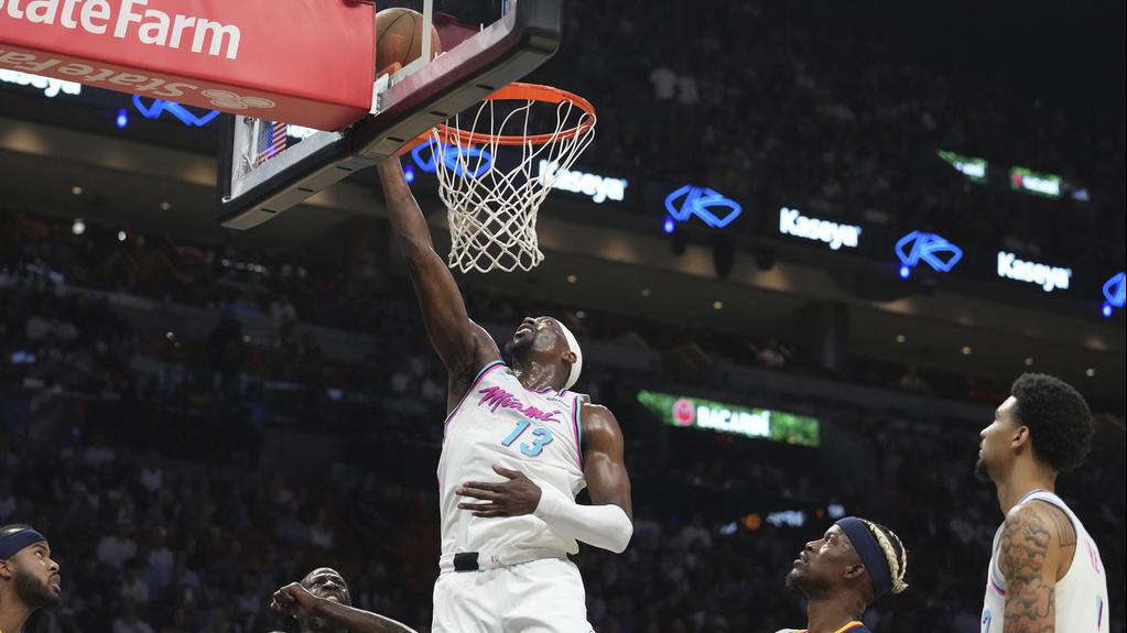 熱火112:86擊敗勇士。(美聯社)