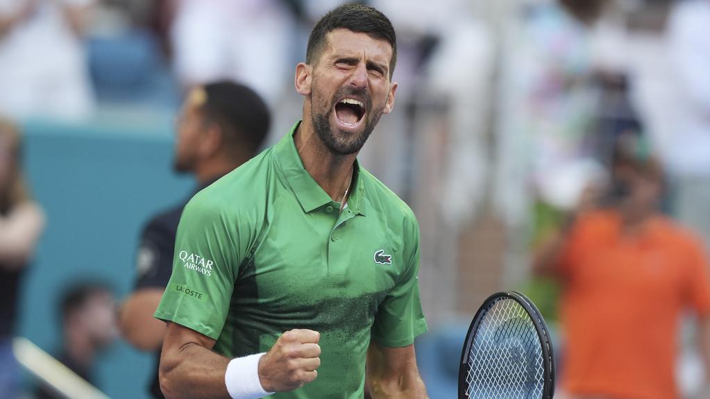 祖高域在邁亞密公開賽打入四強。(美聯社)