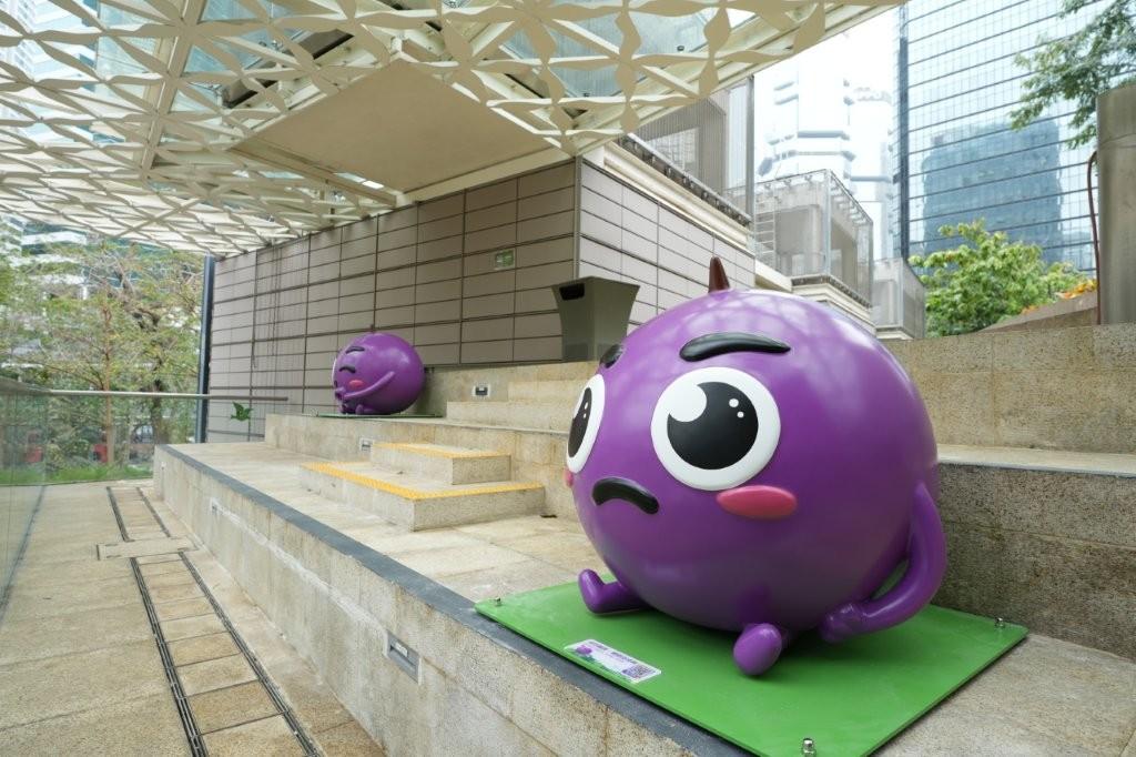 夏慤花園變身提子公園。