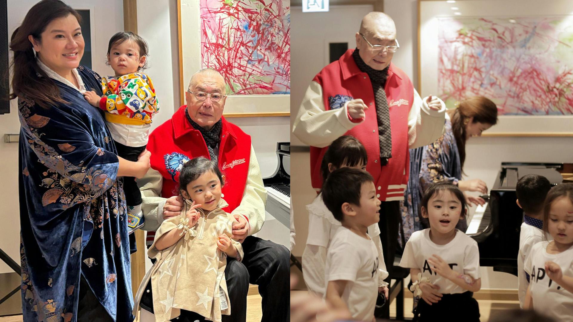 劉詩昆「女神節」86歲生日好玩得 為女兒跳《APT》伴舞