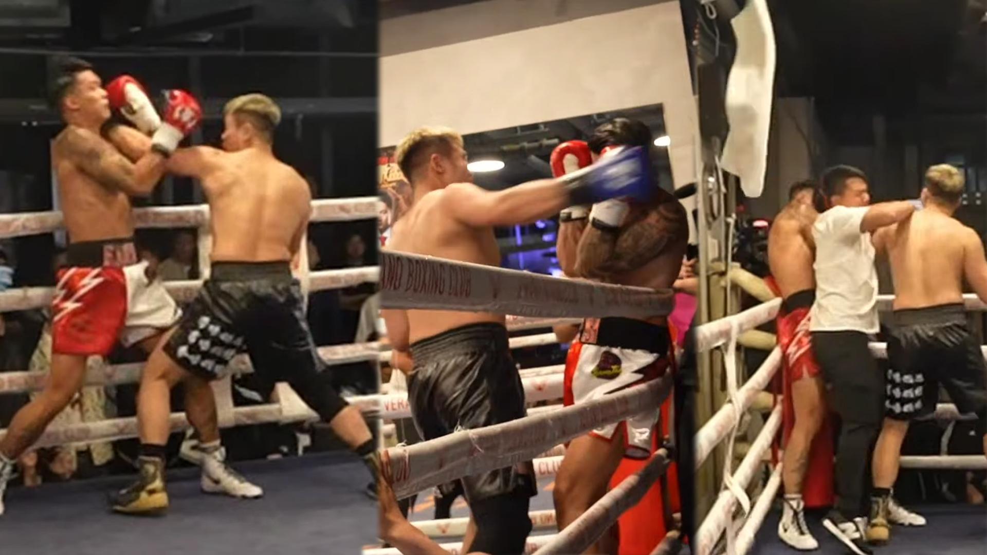 培生擂台｜四海大戰Flash Daddy只係45秒TKO 有人扔白毛巾投降