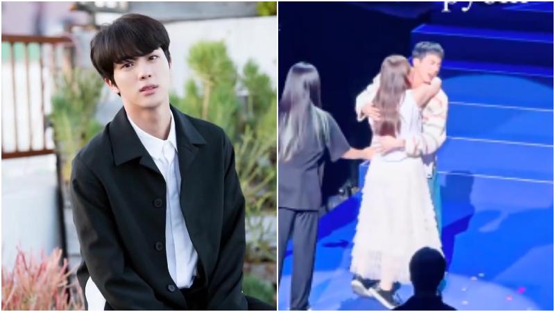 Jin@BTS遭日本粉絲強吻