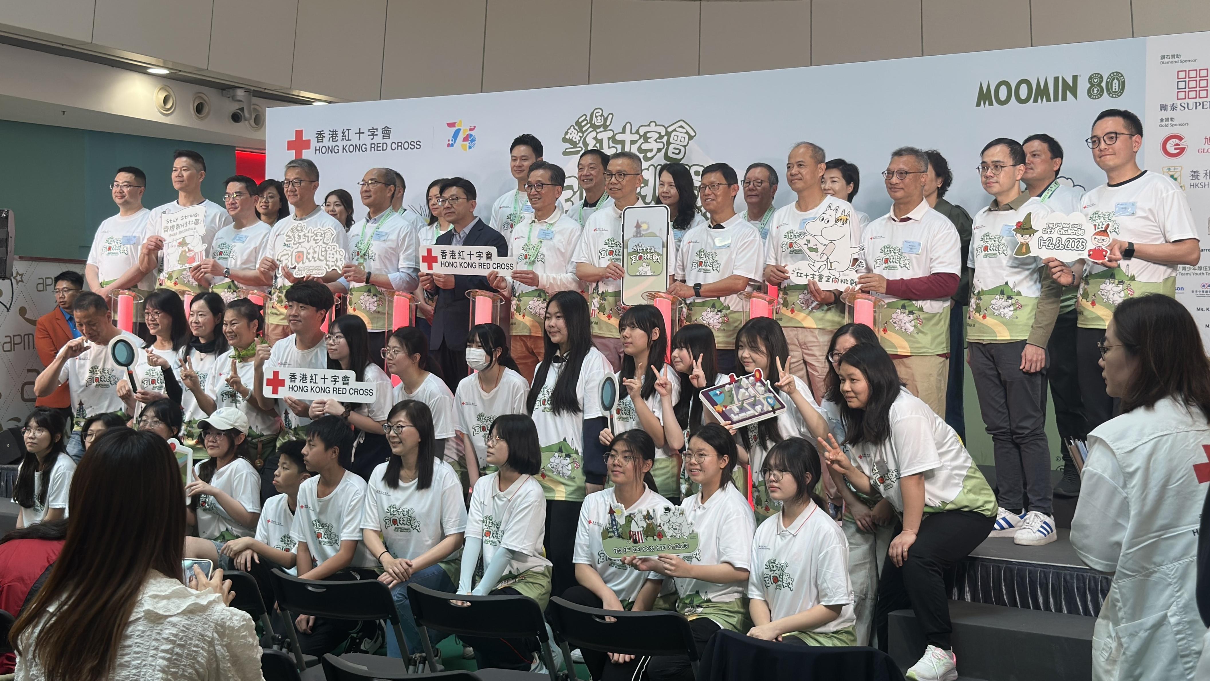 「紅十字會定向挑戰」逾3,500人參與　年近八旬參加者：學到避災知識