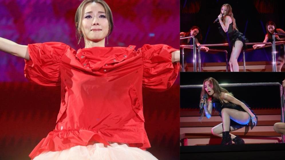 鄧麗欣演唱會｜爬欄扭腰趷pa跳性感辣舞 Stephy兩度淚灑舞台