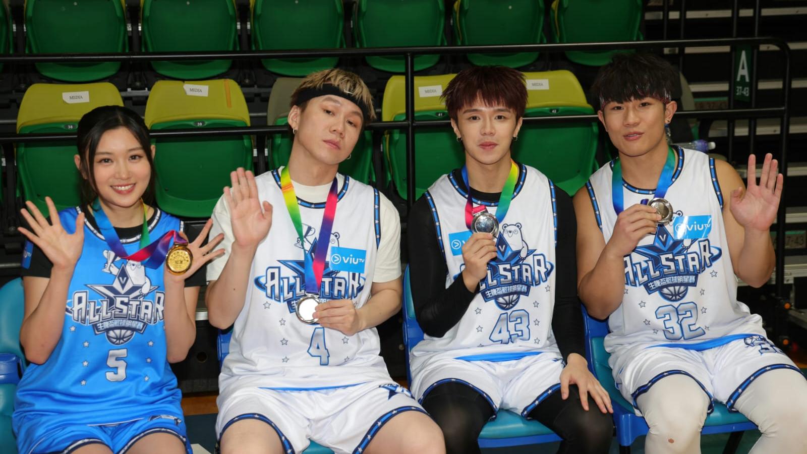 生啤盃籃球明星賽｜王家晴Candy早知Winka拍拖望隊友快樂幸福 希晉撞跌Stanley超級不好意思