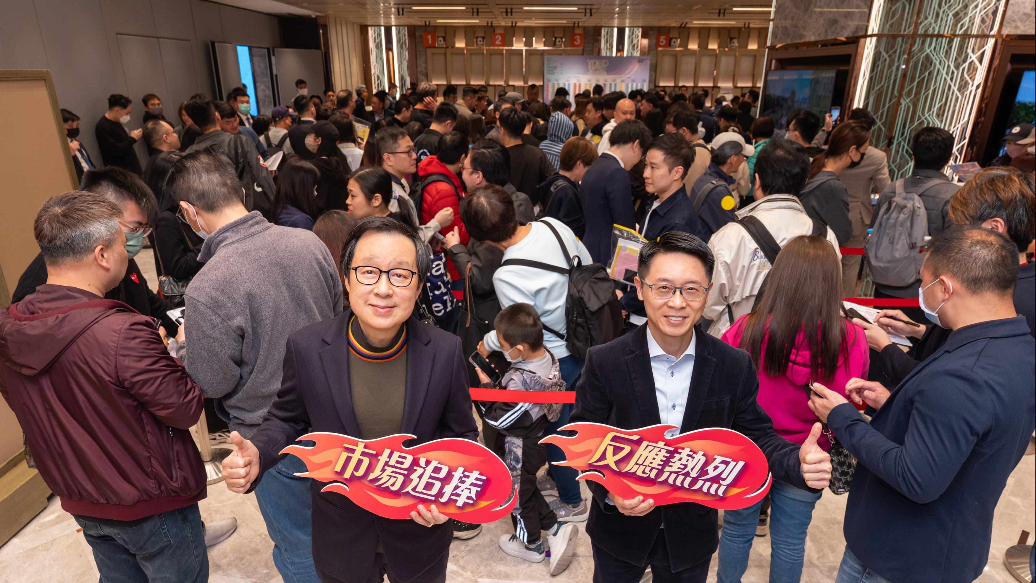  YOHO WEST PARKSIDE第四輪沽96伙 佔可售單位91% 套現4.9億｜天水圍新盤