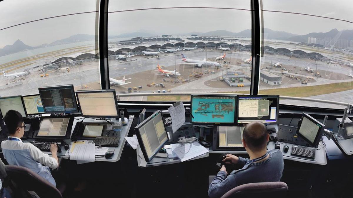 上月兩架貨機在香港國際機場起飛後飛行間隔不足，民航處調查後認為主要由人為因素所致。(資料圖片)
