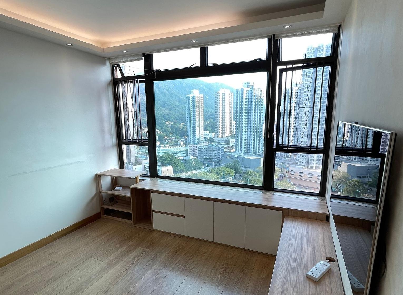 單位裝修雅緻，外望河景及山景，景觀佳。(代理提供)
