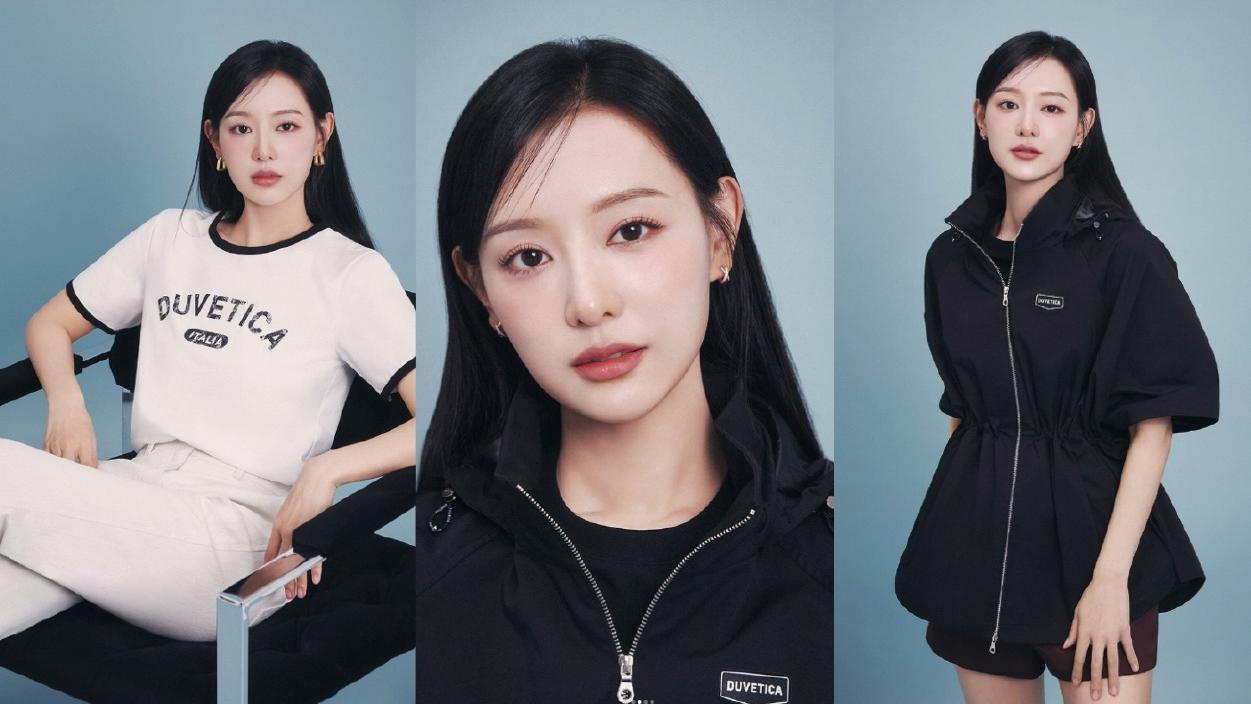 金智媛DUVETICA拍美照  精緻美貌展現嫵媚春夏風 