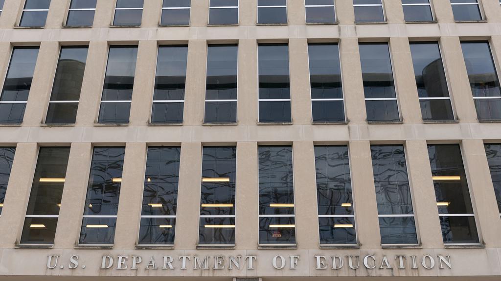 美國教育部位於華盛頓的總部。(資料圖片)
