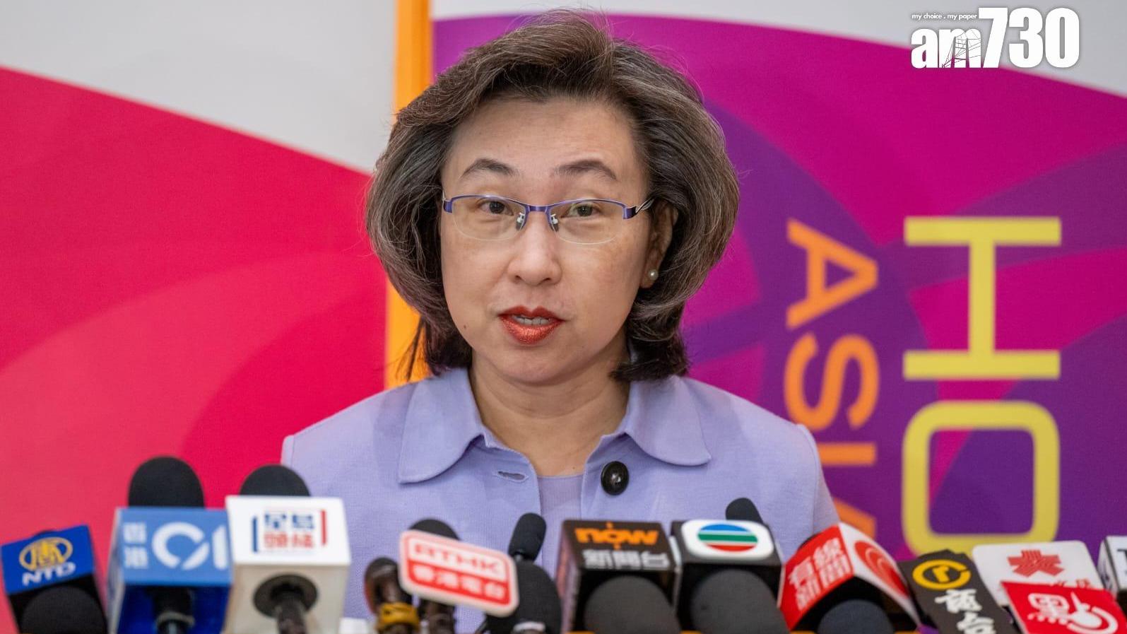 楊何蓓茵指凍薪規模前所未有，顯示共同承擔