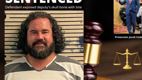 美國吸毒男襲警