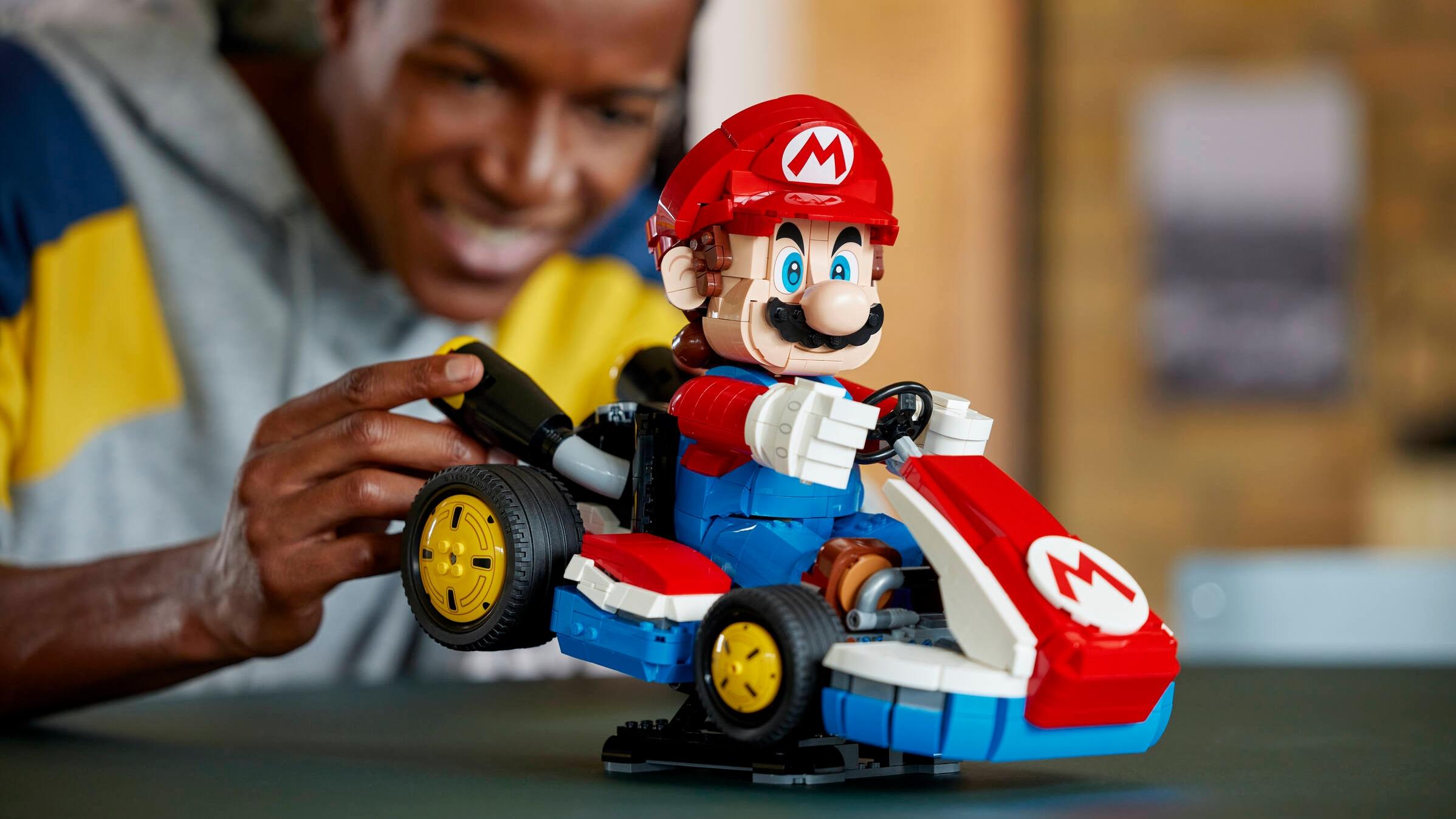 LEGO將推瑪利歐賽車模型　經典卡丁車造型5月發售