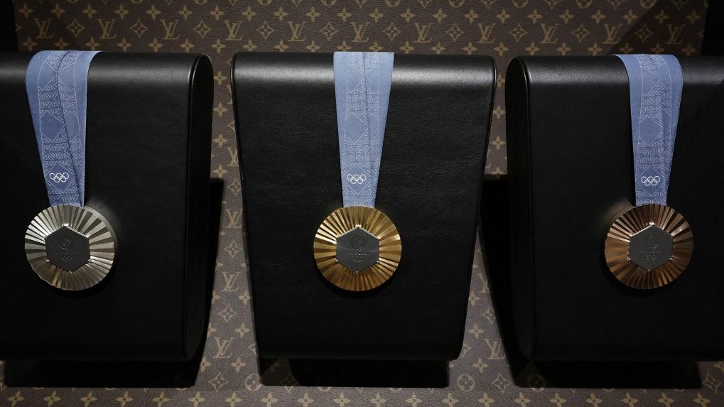 有巴黎奧運得奬運動員指獎牌「失色」。（法新社資料圖片）