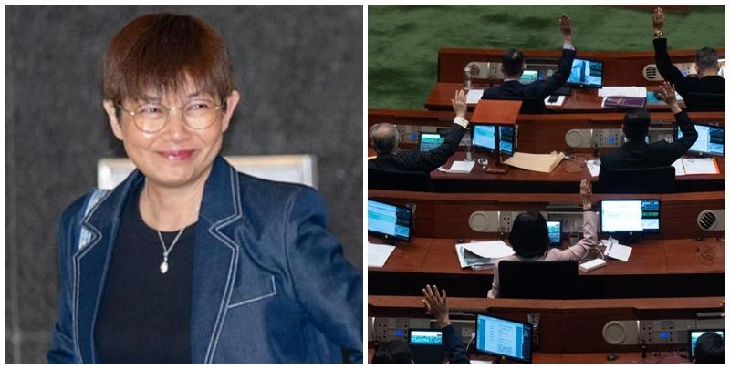 屈穎妍認為立法會議席太多，反而容易讓不作為者、懶惰者、沒能力者有躲藏和「呃飯食」空間，她提議立法會音樂椅遊戲「應抽起幾張櫈，讓留下的人積極一點，讓真正做事的人能夠被看見。」(資料圖片)