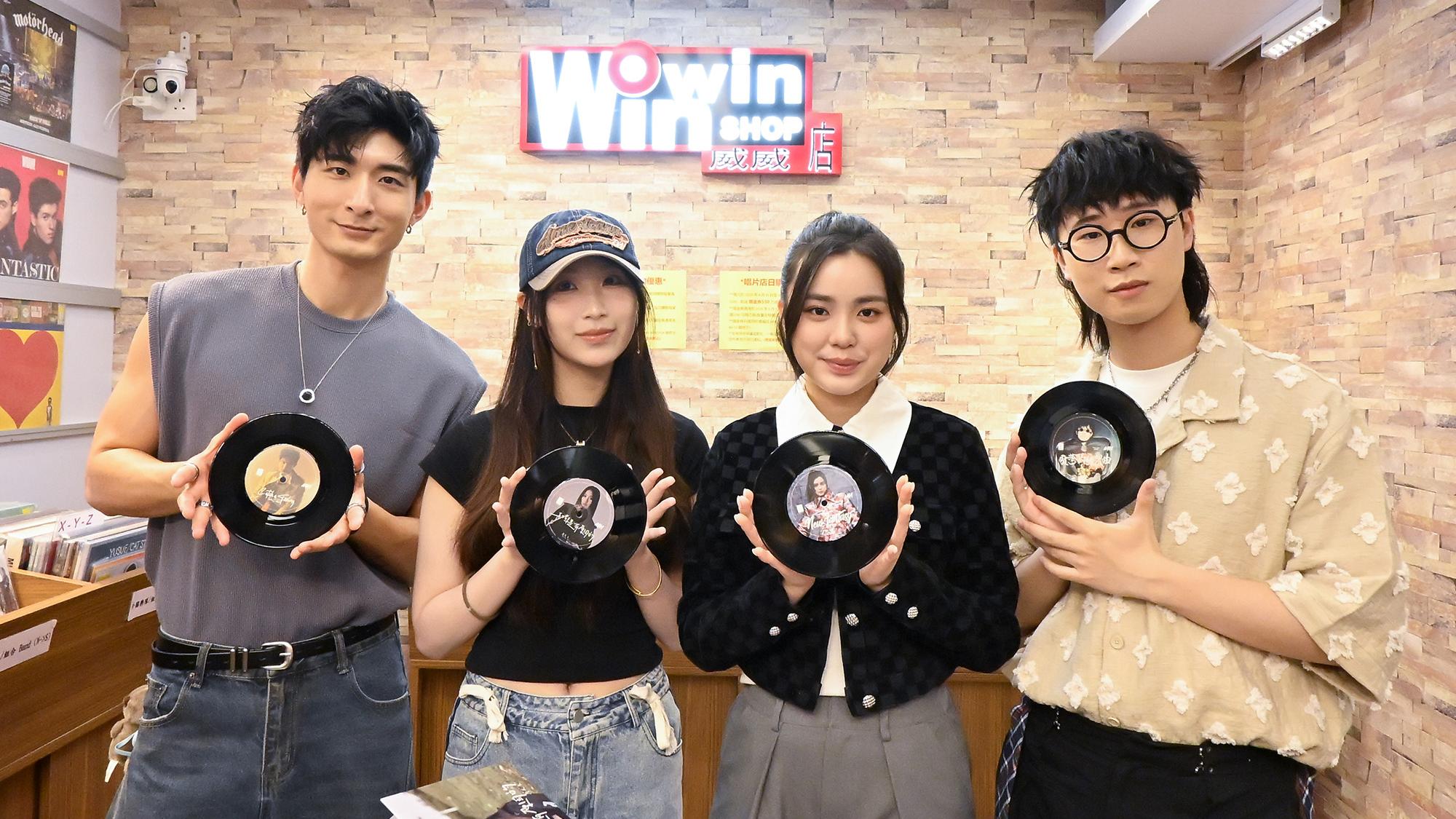 姚焯菲Aska詹天文林智樂出黑膠碟 粉絲晨早排隊掃