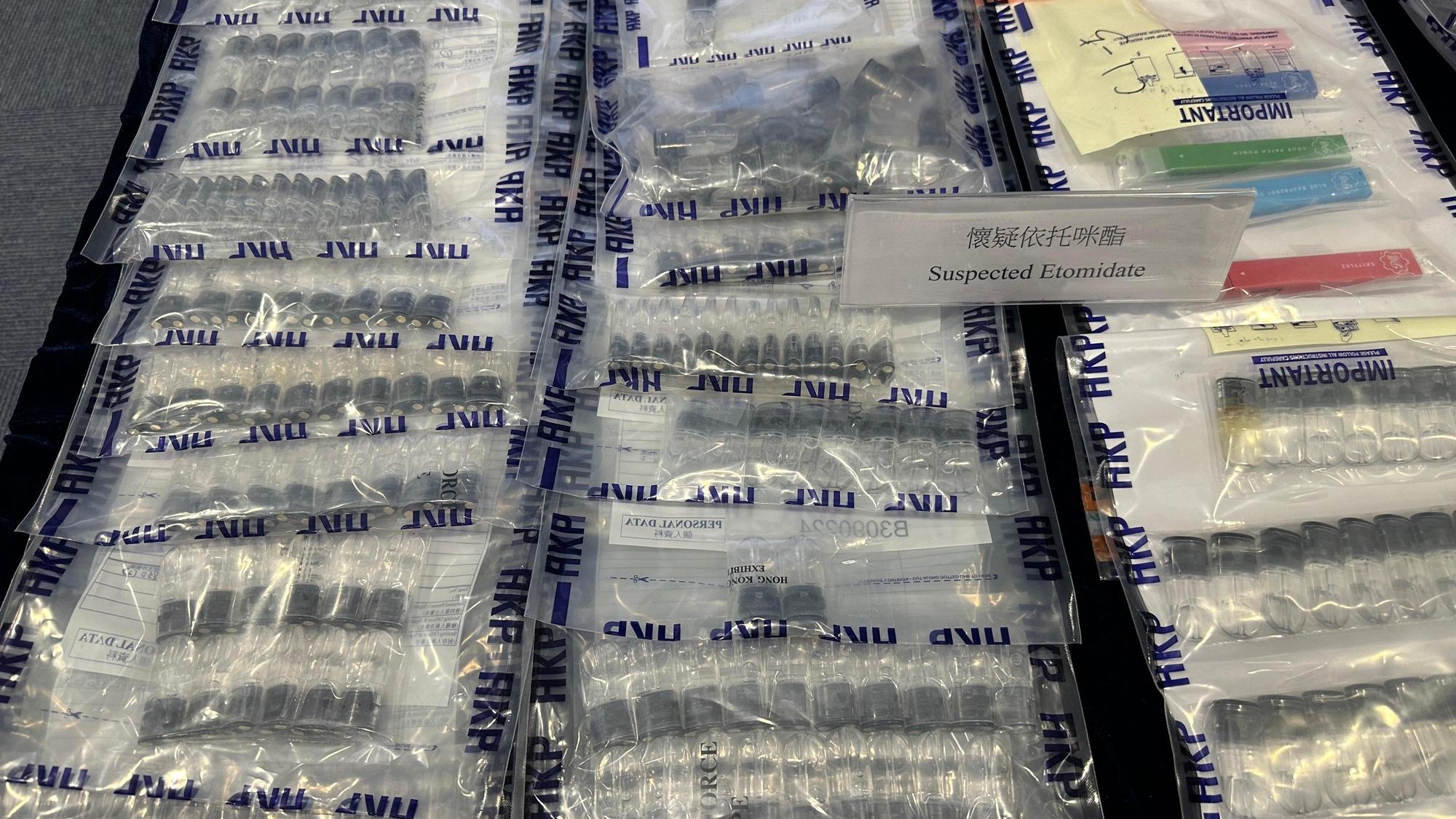 警方共破獲104宗涉及太空油毒品的案件。(資料圖片)