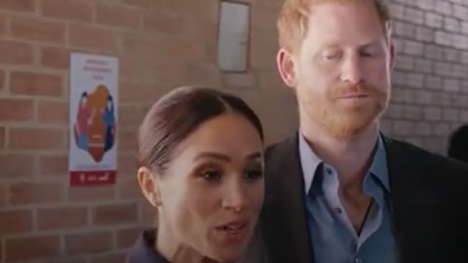 英國王室｜哈里說話當眾被梅根打斷超無奈 片段惹網民憤怒(有片)