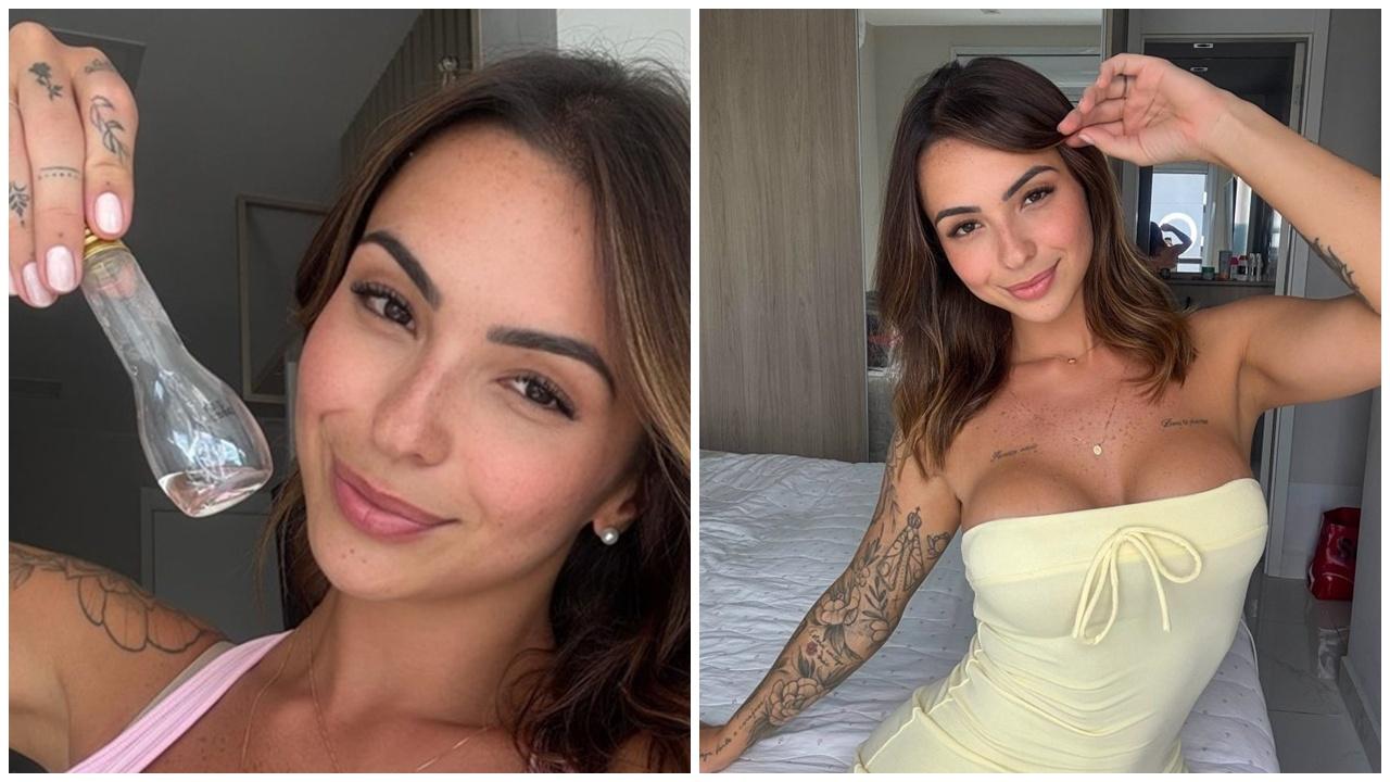 百萬健身網紅賣汗水，月銷100樽賺逾4萬元。(IG)