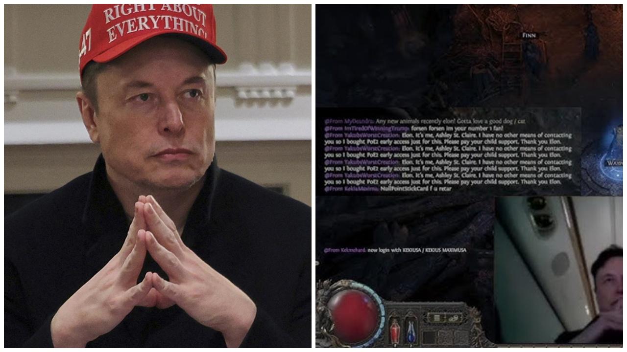 馬斯克直播打機狂陣亡，遭網暴咒罵「你會孤獨死」黯然下線。