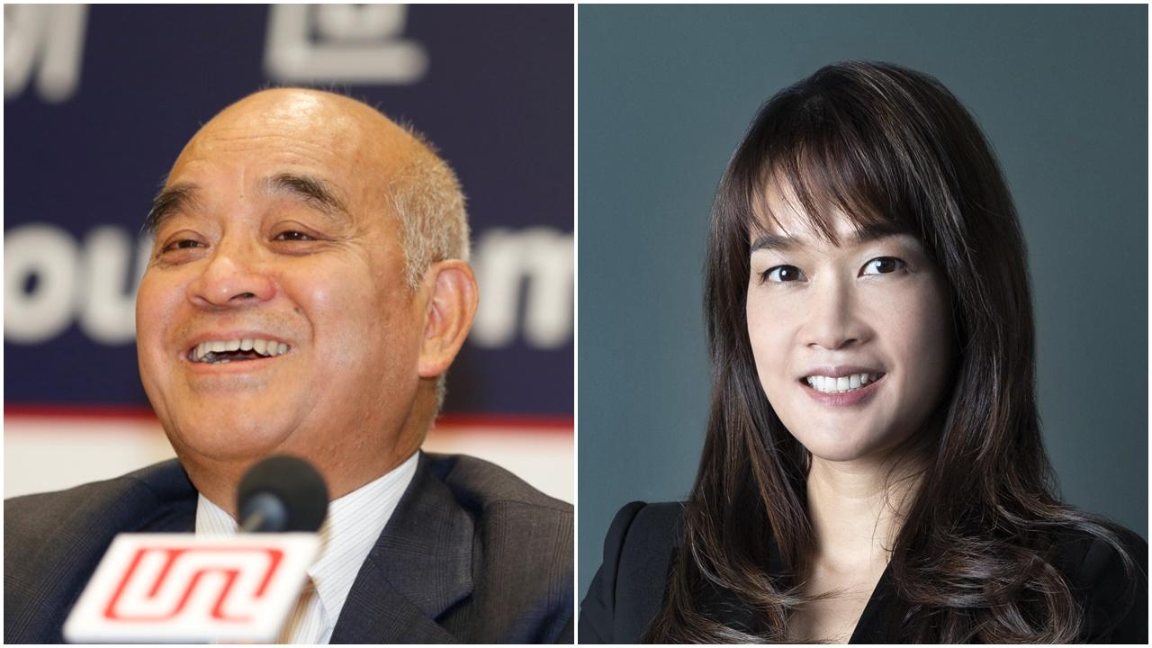 鄭家純與女兒鄭志雯